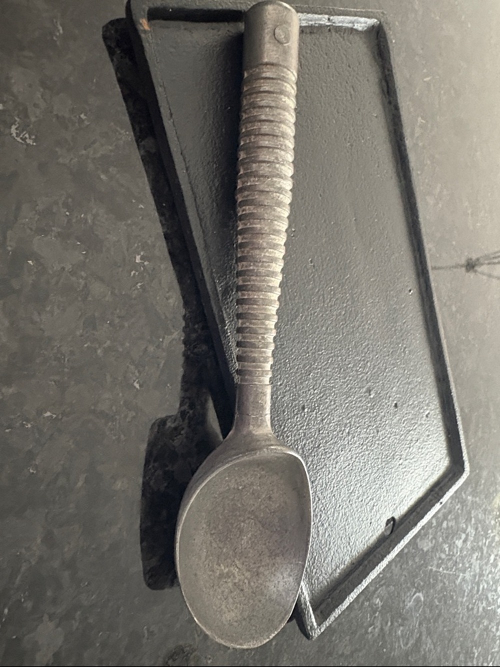Vintage Heavy Metal (Aluminum) Ice Cream Scoop